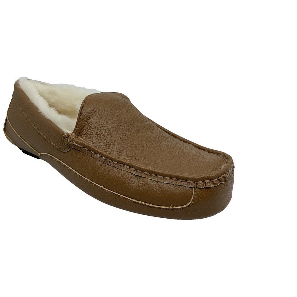 Smiths Genuine Plush Leather Moccasin